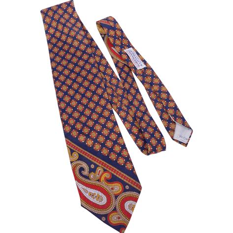 ysl silk tie